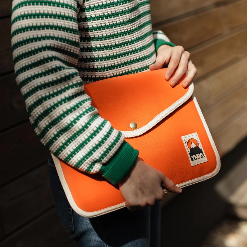 YKRA Laptop Tasche Case orange